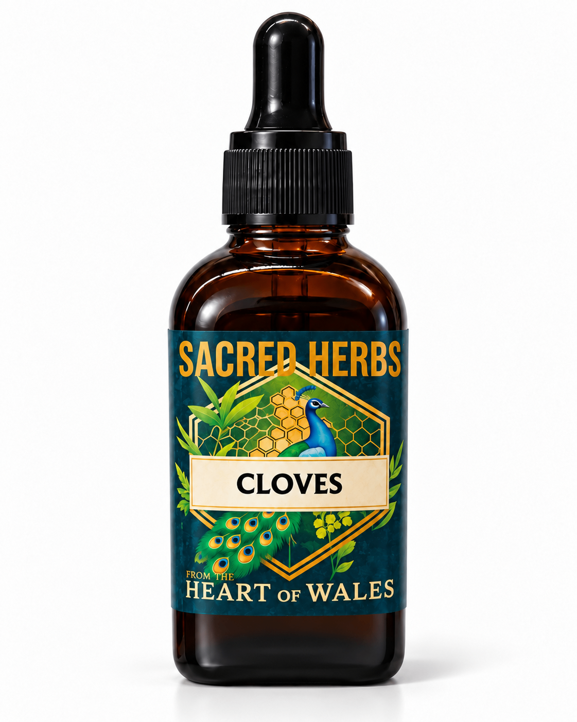 Cloves Tincture handcrafted herbal tincture, wild-harvested and made in Wales, UK