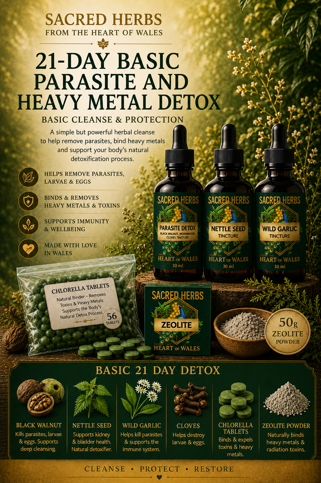 21-Day Basic Parasite & Heavy Metal Detox