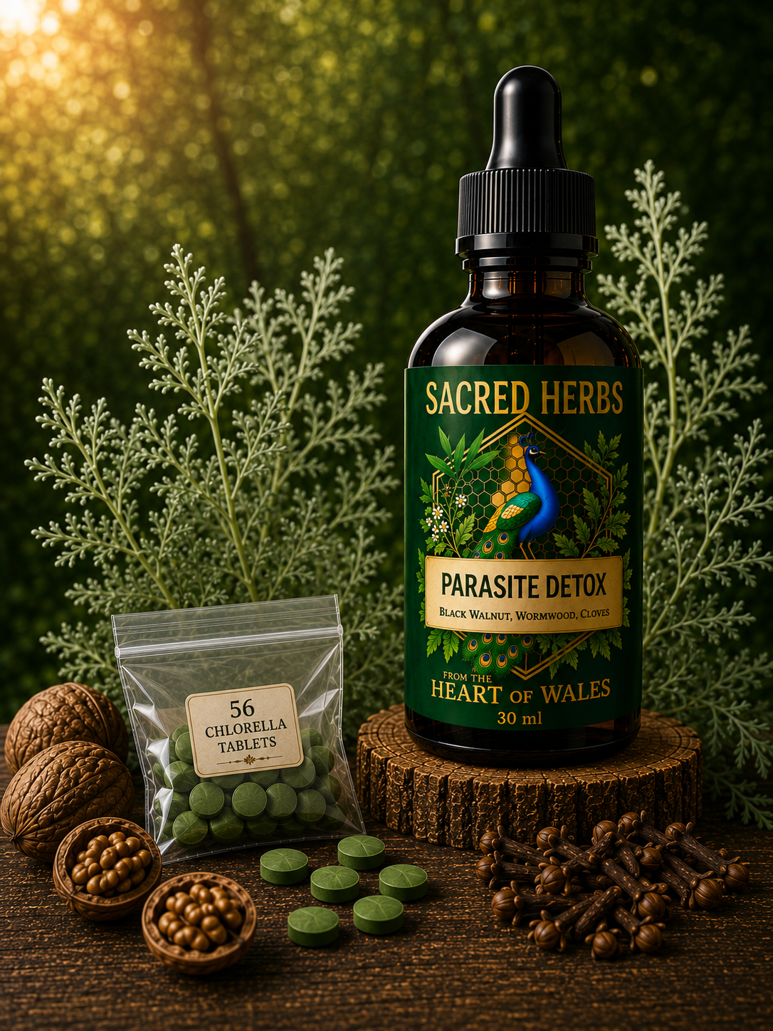 Parasite Detox handcrafted herbal remedy from Wales, UK