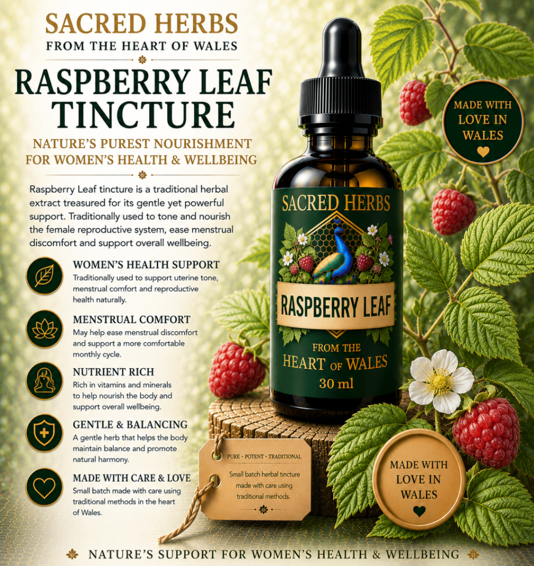 Raspberry Leaf Tincture