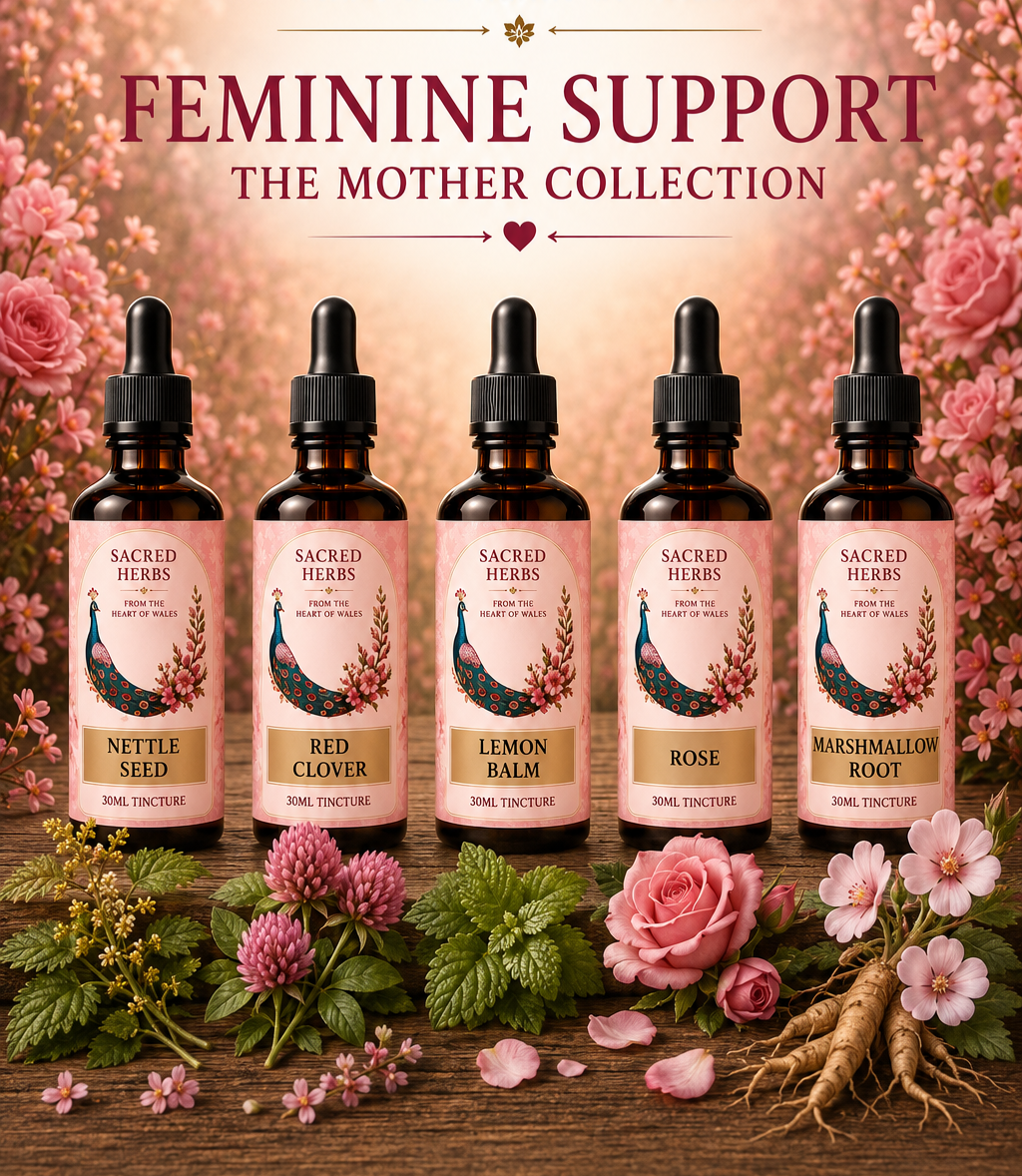 Feminine Support, The Mother Collection handcrafted herbal remedy from Wales, UK