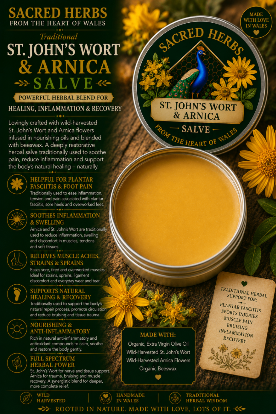 St. John's Wort & Arnica Salve