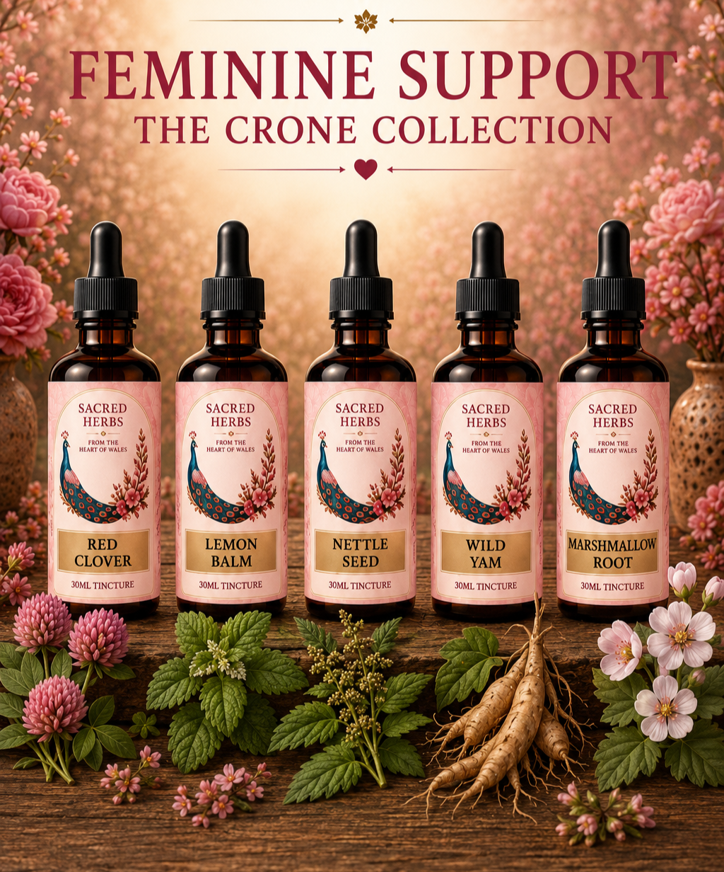 Feminine Support, The Crone Collection handcrafted herbal remedy from Wales, UK